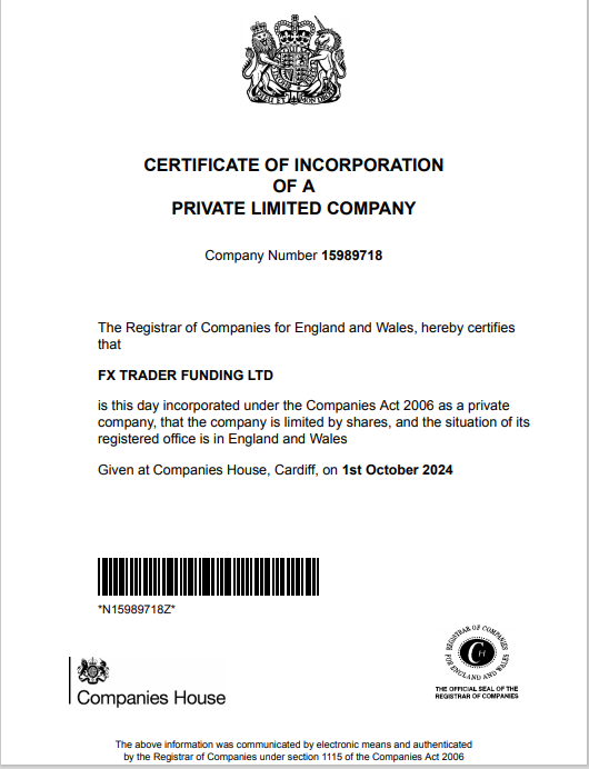 Company Certificate
